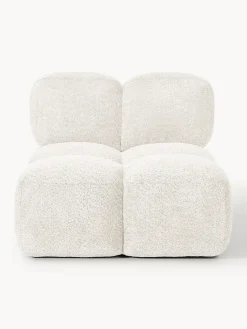 Módulo central de borreguillo bouclé Tayla