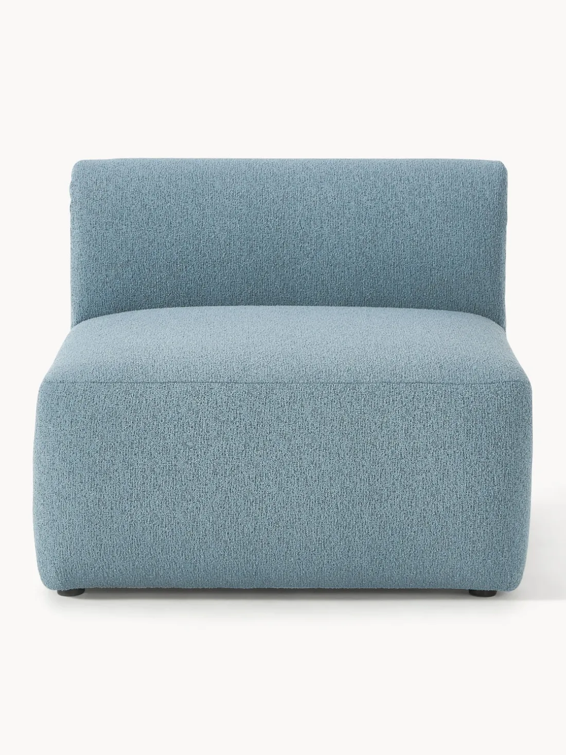 Módulo central en tejido bouclé Sofia