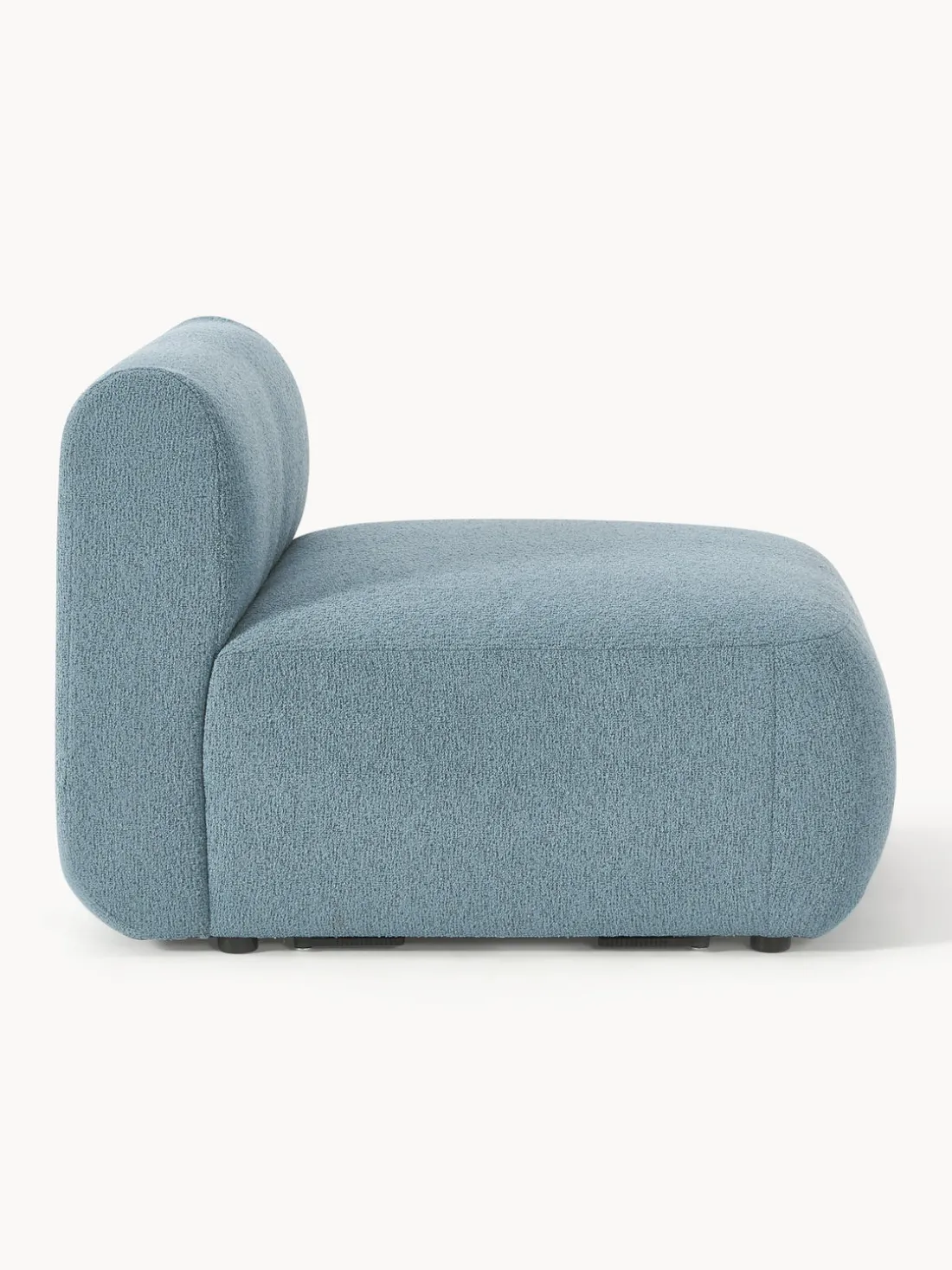 Módulo central en tejido bouclé Sofia