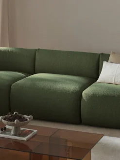 Módulo central en tejido bouclé Sofia