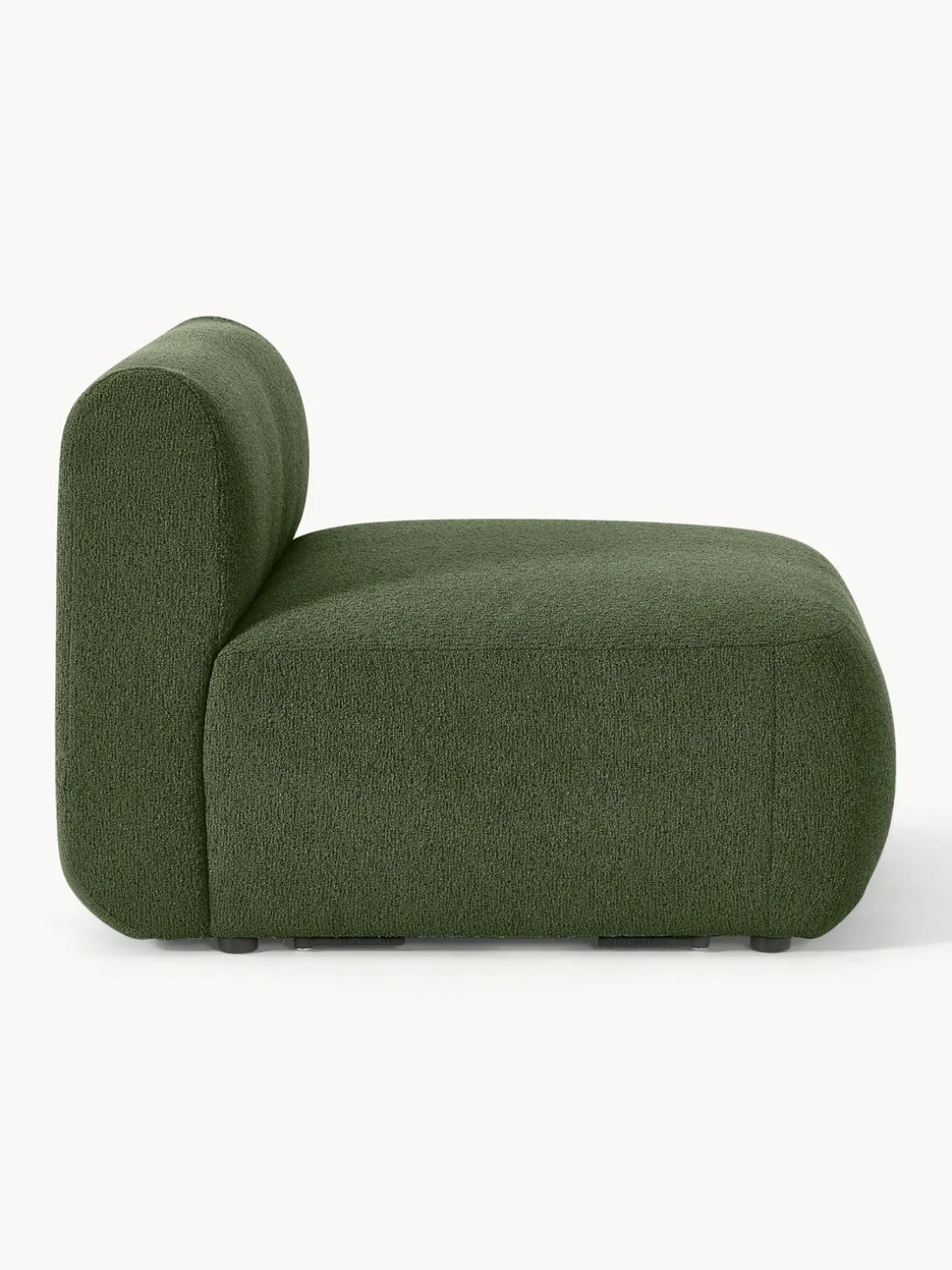 Módulo central en tejido bouclé Sofia