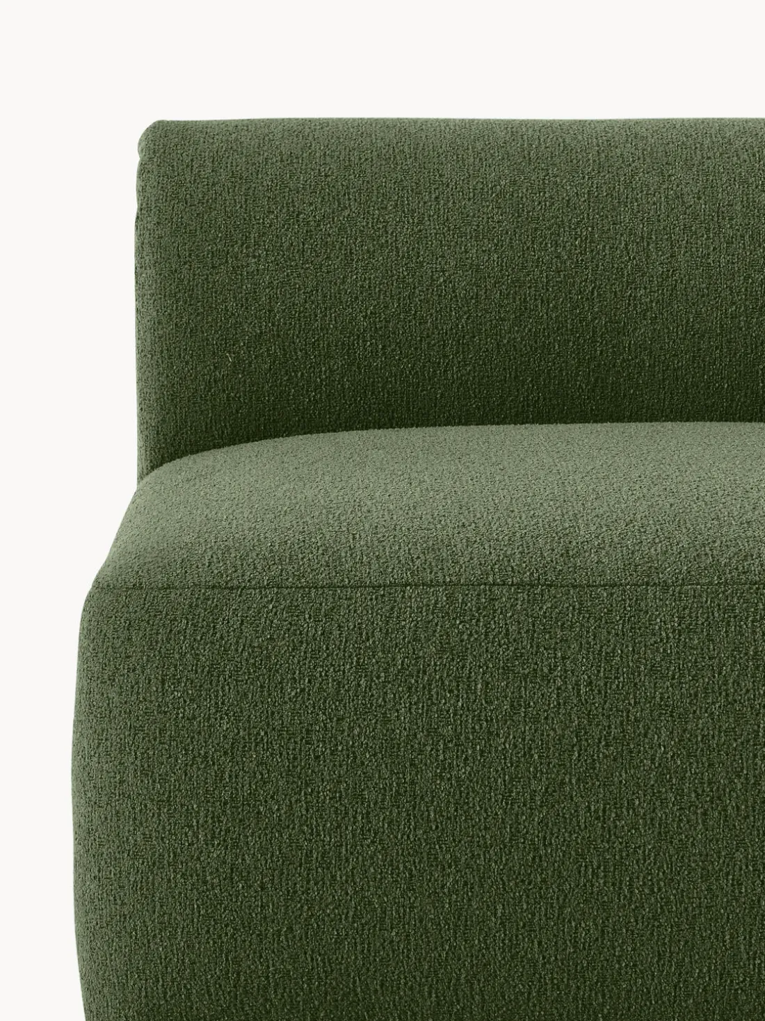 Módulo central en tejido bouclé Sofia