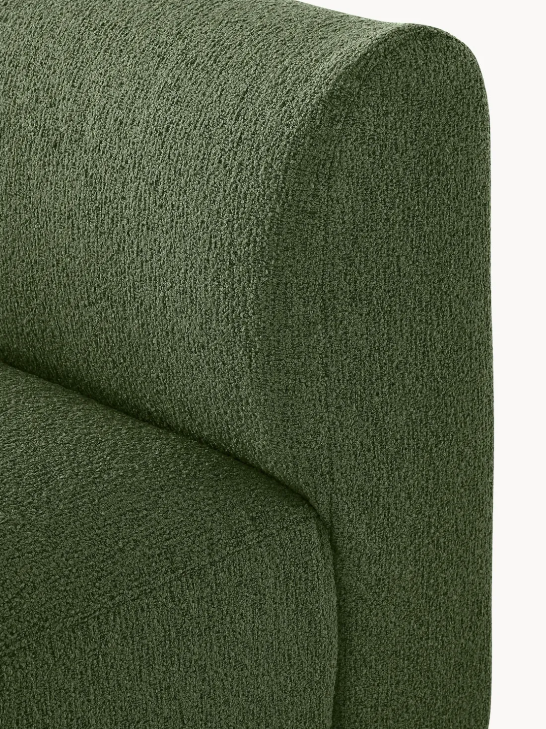 Módulo central en tejido bouclé Sofia