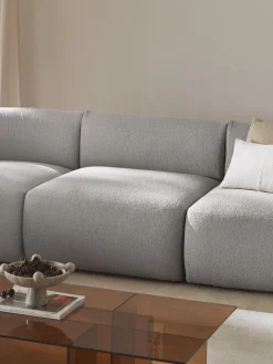 Módulo central en tejido bouclé Sofia