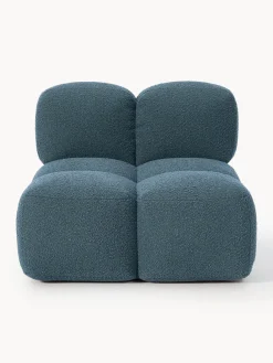 Módulo central en tejido bouclé Tayla