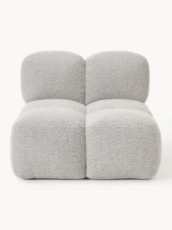 Módulo central en tejido bouclé Tayla