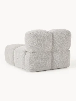 Módulo central en tejido bouclé Tayla