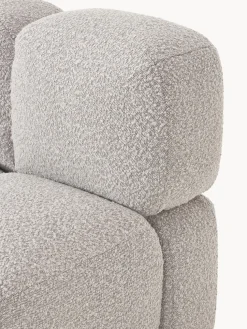 Módulo central en tejido bouclé Tayla