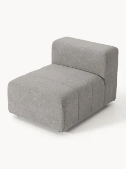 Módulo central en tejido bouclé Lena