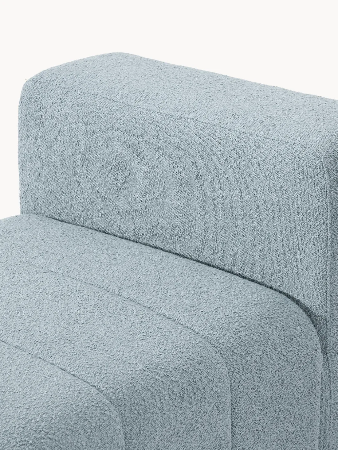 Módulo central en tejido bouclé Lena