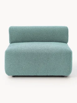 Módulo central en tejido bouclé Anton