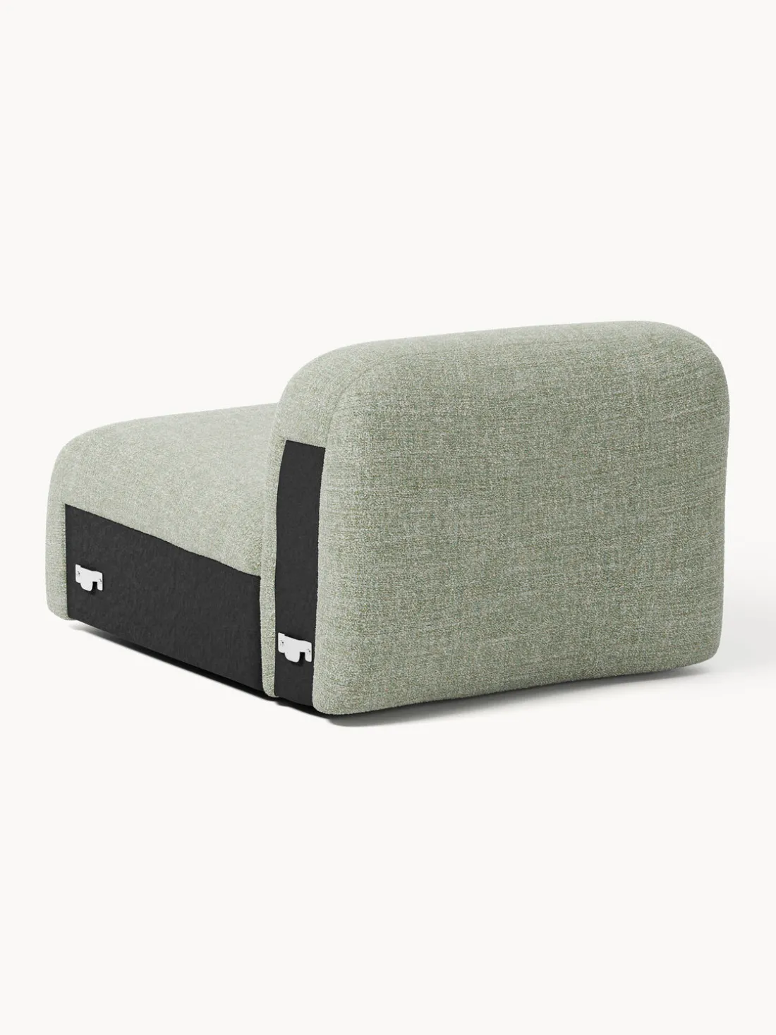 Módulo central en tejido bouclé Wolke