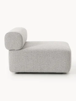 Módulo central en tejido bouclé Anton