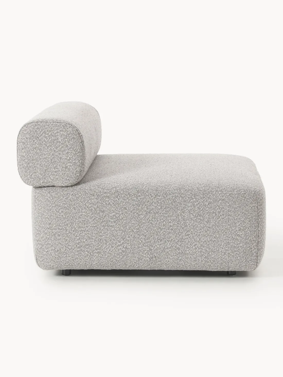 Módulo central en tejido bouclé Anton