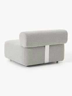 Módulo central en tejido bouclé Anton