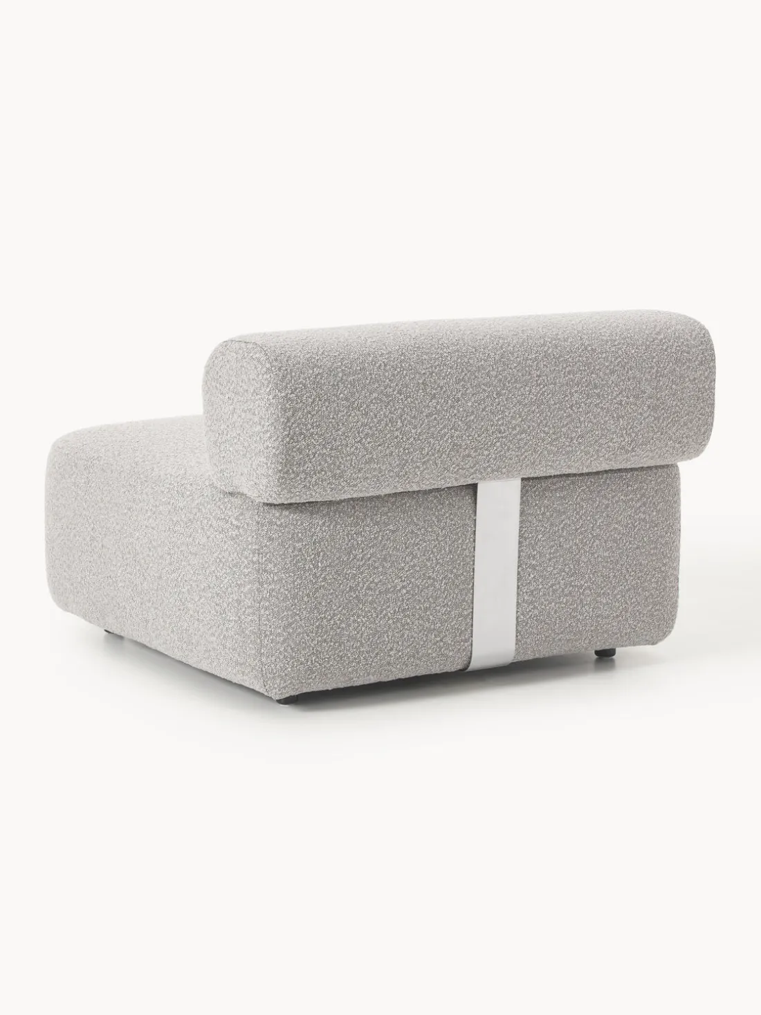 Módulo central en tejido bouclé Anton