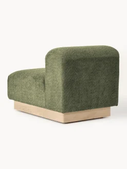 Módulo central sofá de borreguillo bouclé Natalie