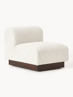 Módulo central sofá de borreguillo bouclé Natalie