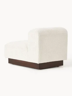 Módulo central sofá de borreguillo bouclé Natalie