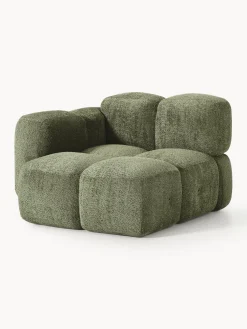 Módulo de esquina de borreguillo bouclé Tayla