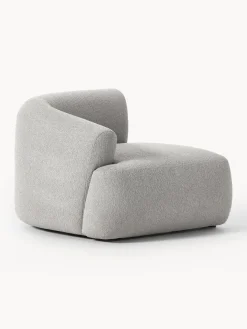 Módulo de esquina en tejido bouclé Sofia