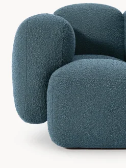 Módulo de esquina en tejido bouclé Tayla