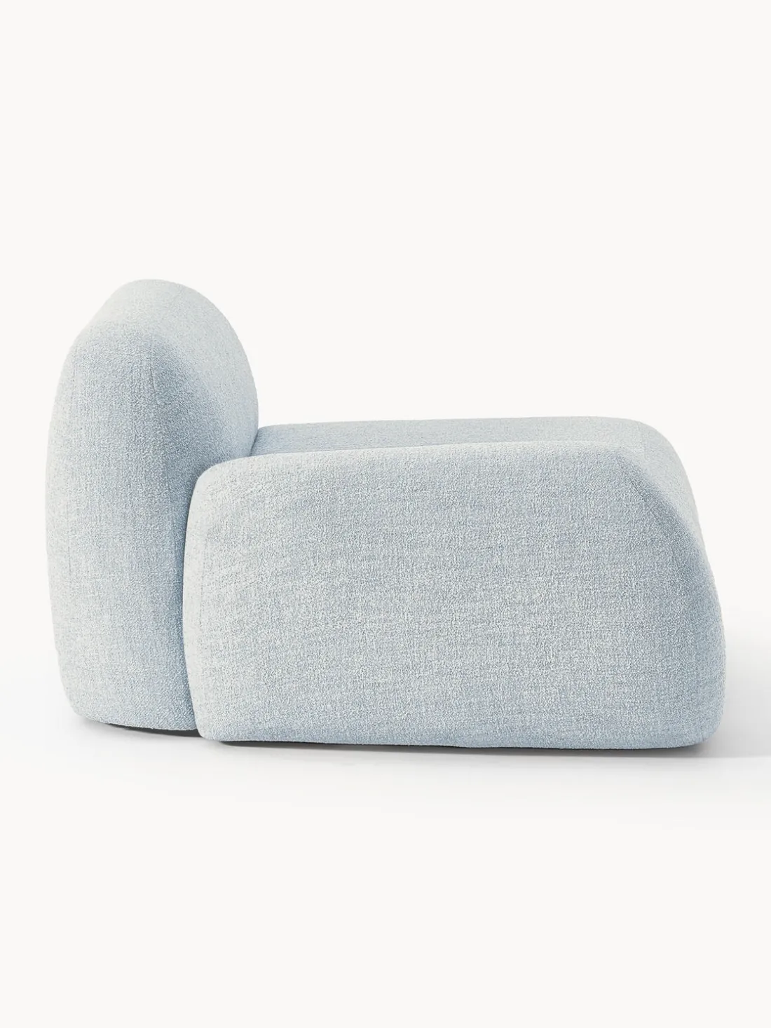 Módulo de esquina en tejido bouclé Wolke