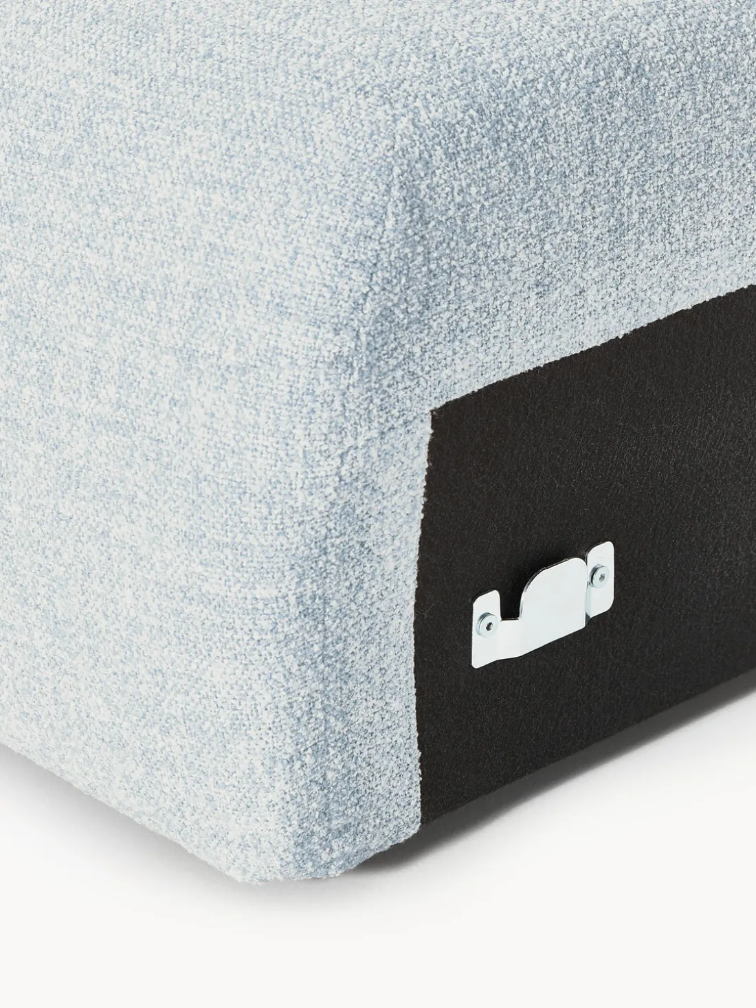 Módulo de esquina en tejido bouclé Wolke