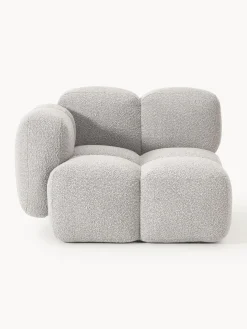 Módulo de esquina en tejido bouclé Tayla