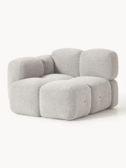 Módulo de esquina en tejido bouclé Tayla