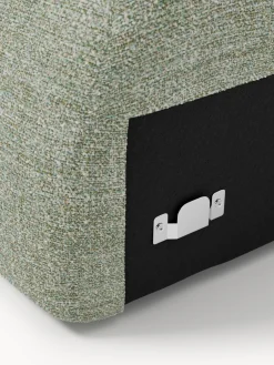 Módulo de esquina en tejido bouclé Wolke