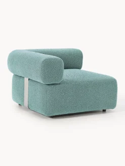 Módulo de esquina en tejido bouclé Anton