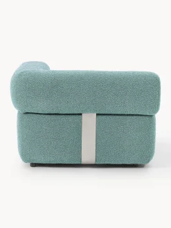 Módulo de esquina en tejido bouclé Anton