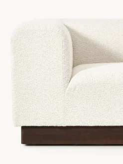 Módulo de esquina sofá de borreguillo bouclé Natalie