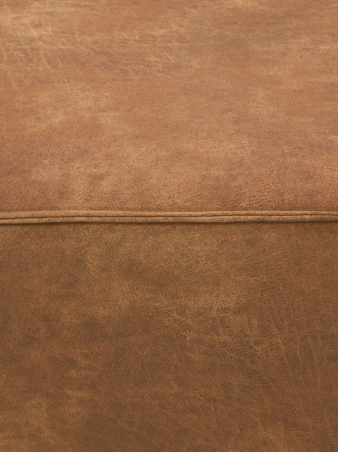 Módulo de esquina sofá de cuero reciclado Lennon