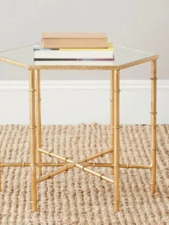 Mesa auxiliar Accent, espejada