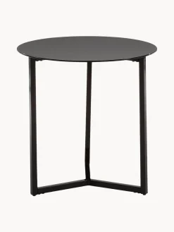 Mesa auxiliar con tablero de cristal Raeam