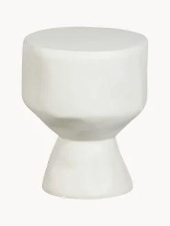 Mesa auxiliar de jardín ovalada Aur