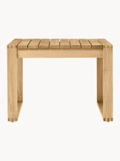 Mesa auxiliar de jardín plegable de madera de teca BK16
