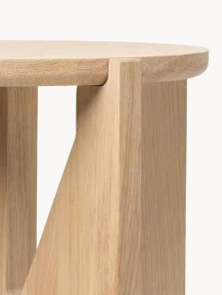 Mesa auxiliar de madera de roble Future