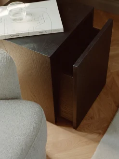 Mesa auxiliar de madera Mass