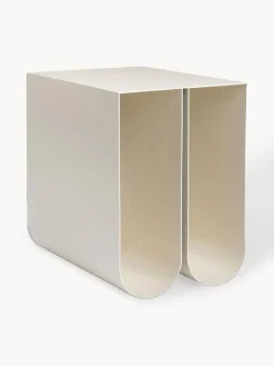 Mesa auxiliar de metal Curved