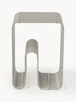 Mesa auxiliar de metal Curva