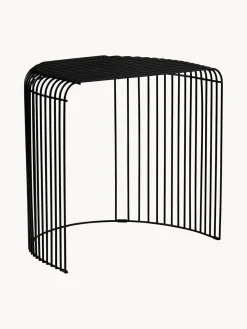 Mesa auxiliar de metal Curva