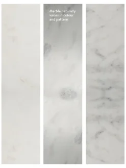 Mesa auxiliar de mármol Alys