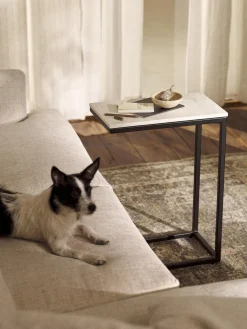 Mesa auxiliar de mármol Celow