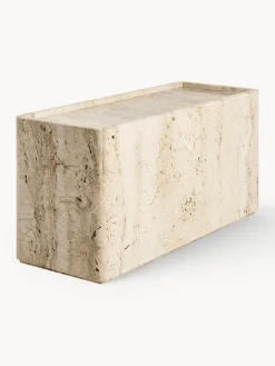Mesa auxiliar de travertino Pietra