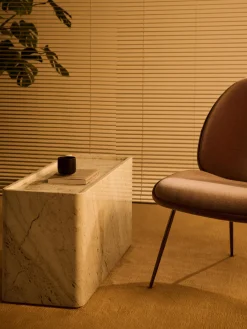 Mesa auxiliar de travertino Pietra