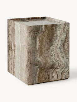 Mesa auxiliar de travertino Pietra