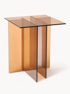 Mesa auxiliar de vidrio Anouk